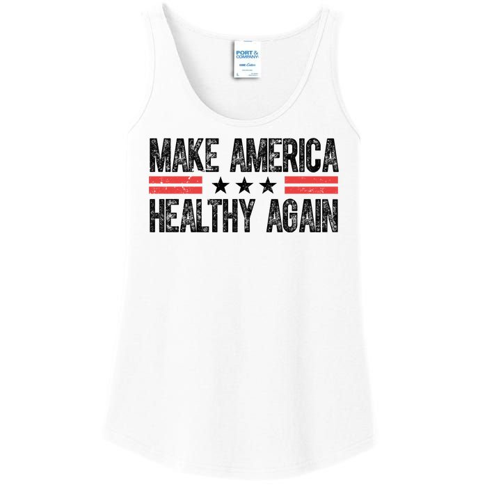 Make America Healthy Again Pro Trump Vintage Election Ladies Essential Tank