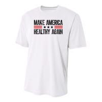 Make America Healthy Again Pro Trump Vintage Election Youth Performance Sprint T-Shirt