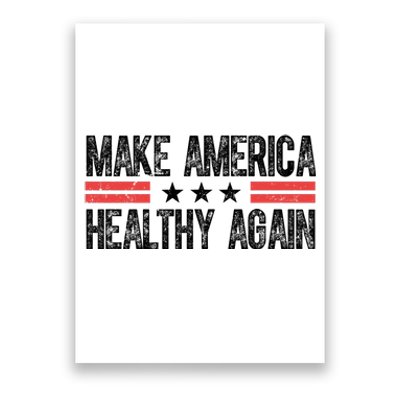 Make America Healthy Again Pro Trump Vintage Election Poster