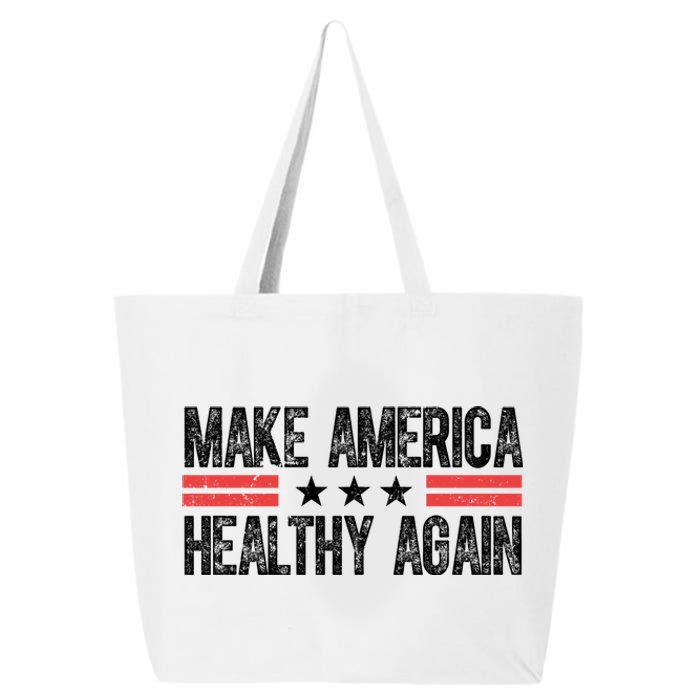 Make America Healthy Again Pro Trump Vintage Election 25L Jumbo Tote