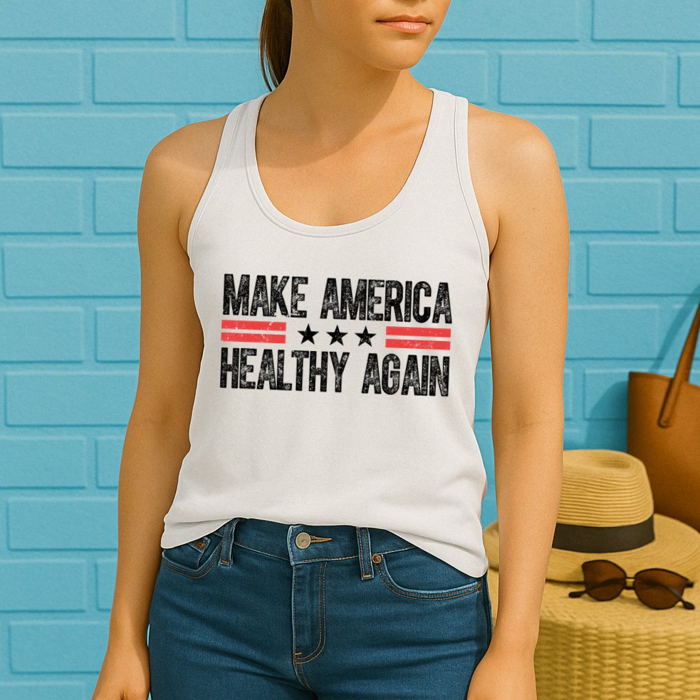 Make America Healthy Again Pro Trump Vintage Election Womens Tank Top