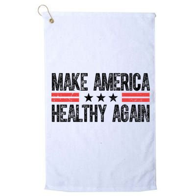 Make America Healthy Again Pro Trump Vintage Election Golf Towel