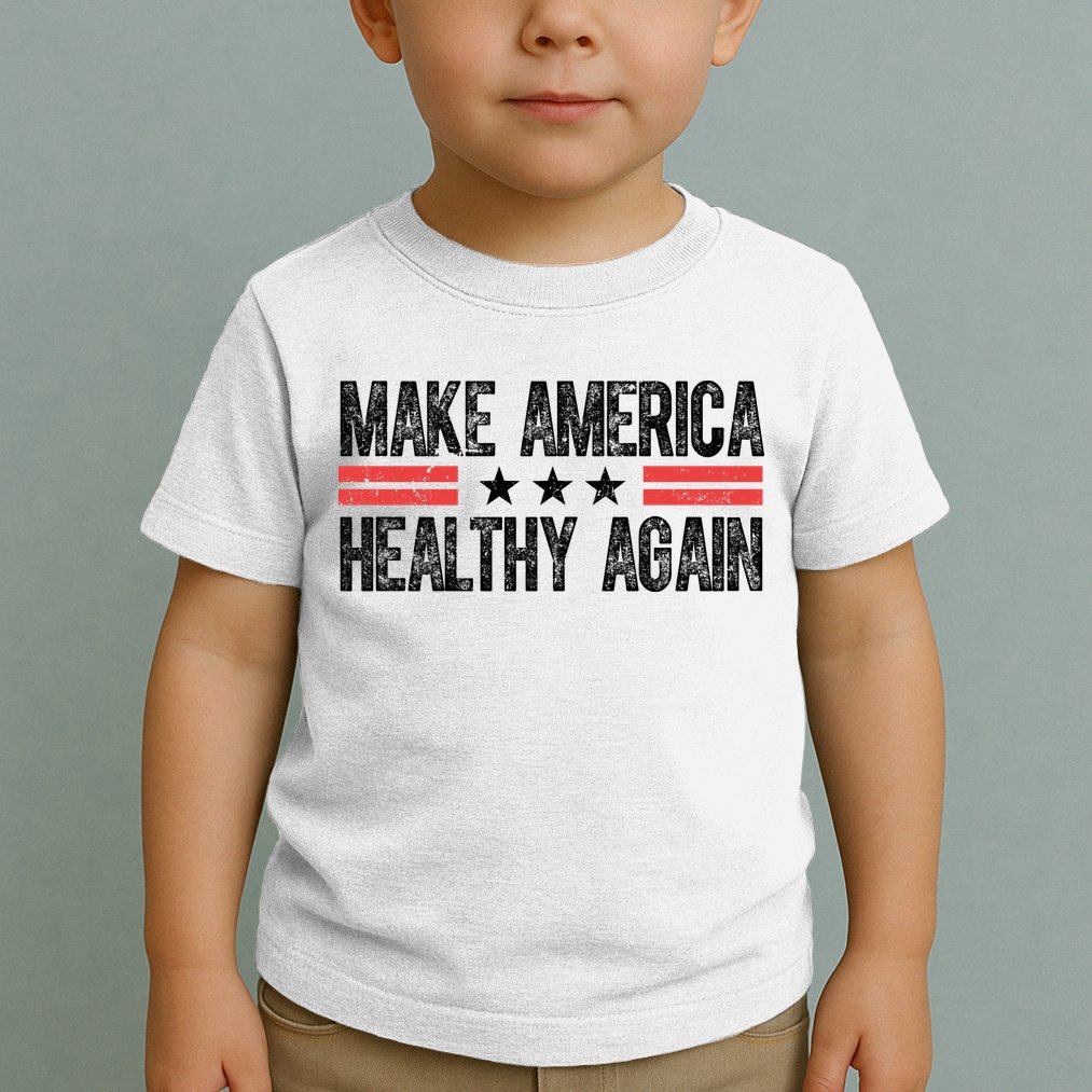 Make America Healthy Again Pro Trump Vintage Election Toddler T-Shirt
