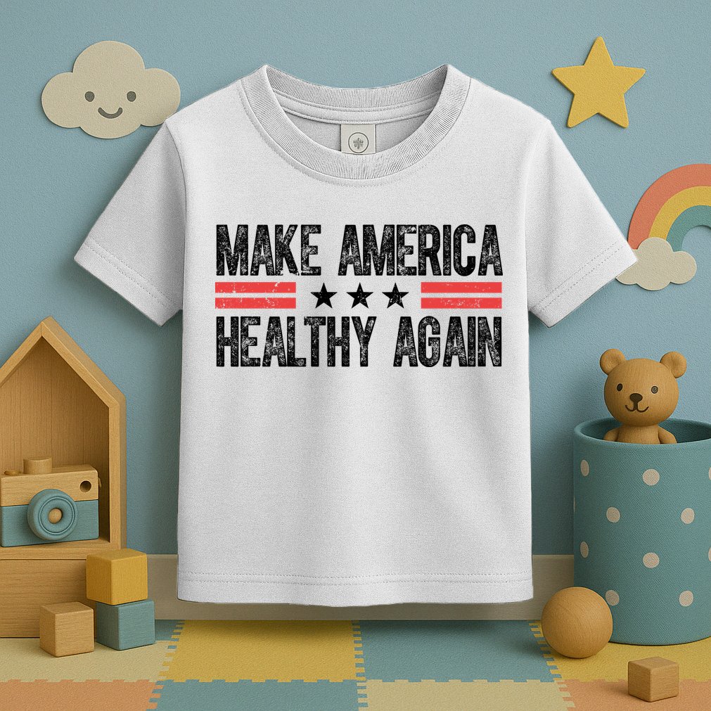Make America Healthy Again Pro Trump Vintage Election Toddler T-Shirt