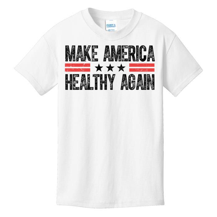 Make America Healthy Again Pro Trump Vintage Election Kids T-Shirt