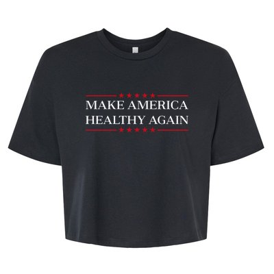 Make America Healthy Again Bella+Canvas Jersey Crop Tee