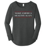 Make America Healthy Again Women's Perfect Tri Tunic Long Sleeve Shirt