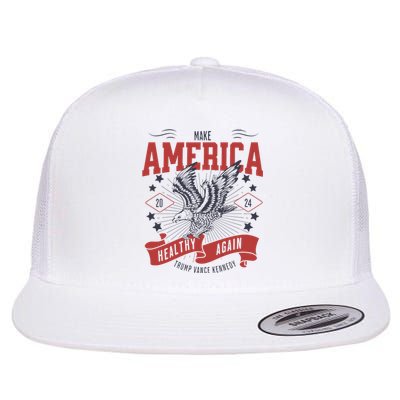 Make America Healthy Again Maga Flat Bill Trucker Hat