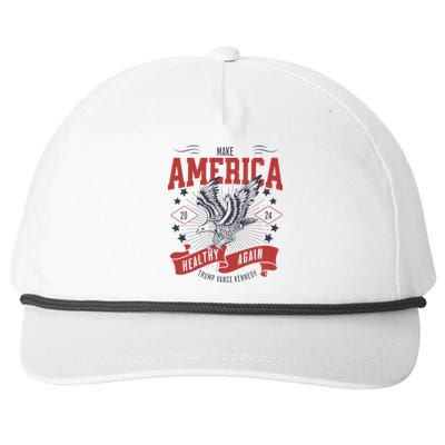 Make America Healthy Again Maga Snapback Five-Panel Rope Hat