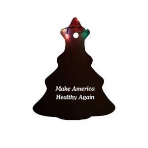 Make America Healthy Again Ceramic Tree Ornament