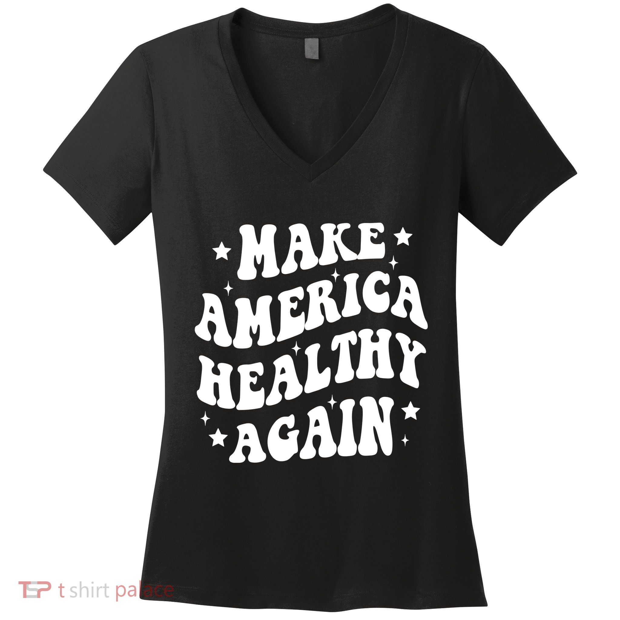 Make America Healthy Again Maha Women's V-Neck T-Shirt