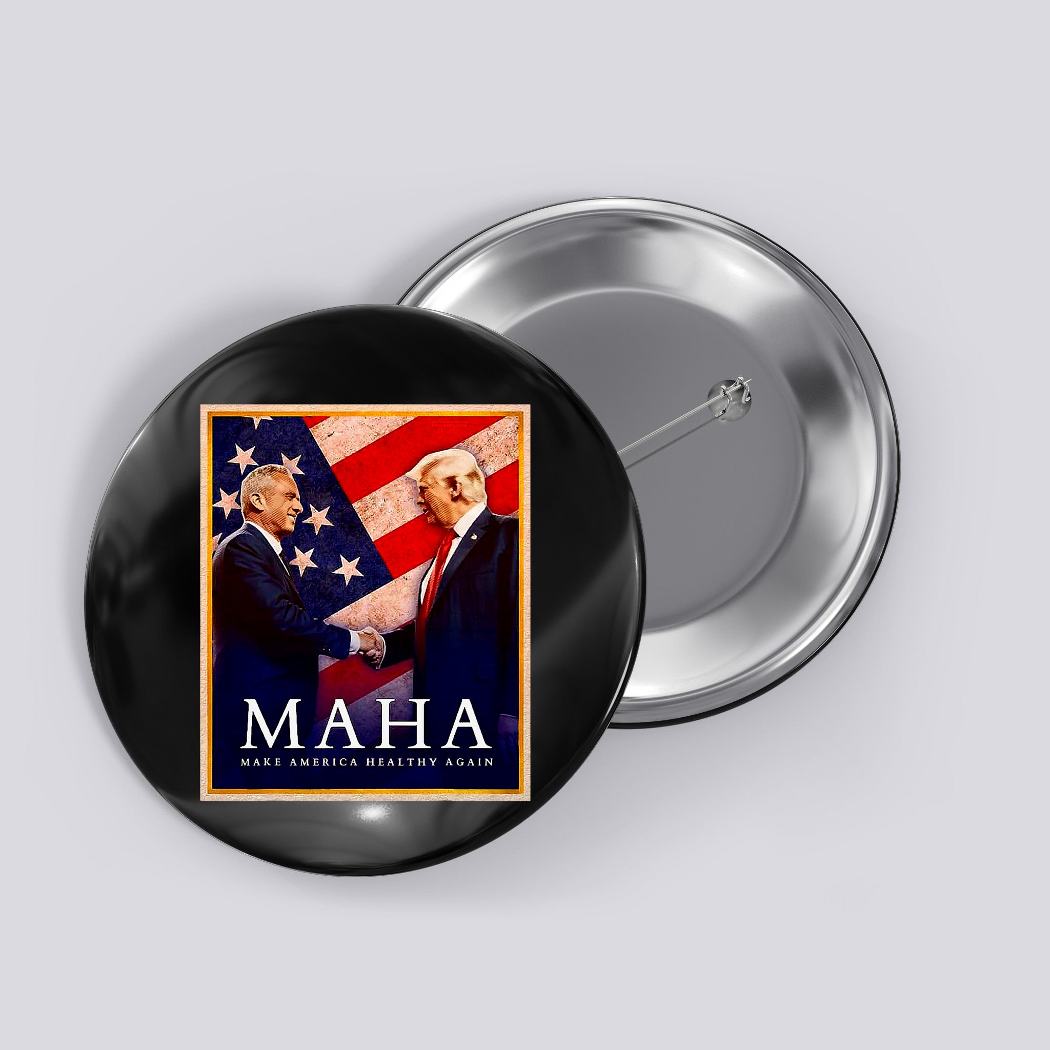 Make America Healthy Maha Button