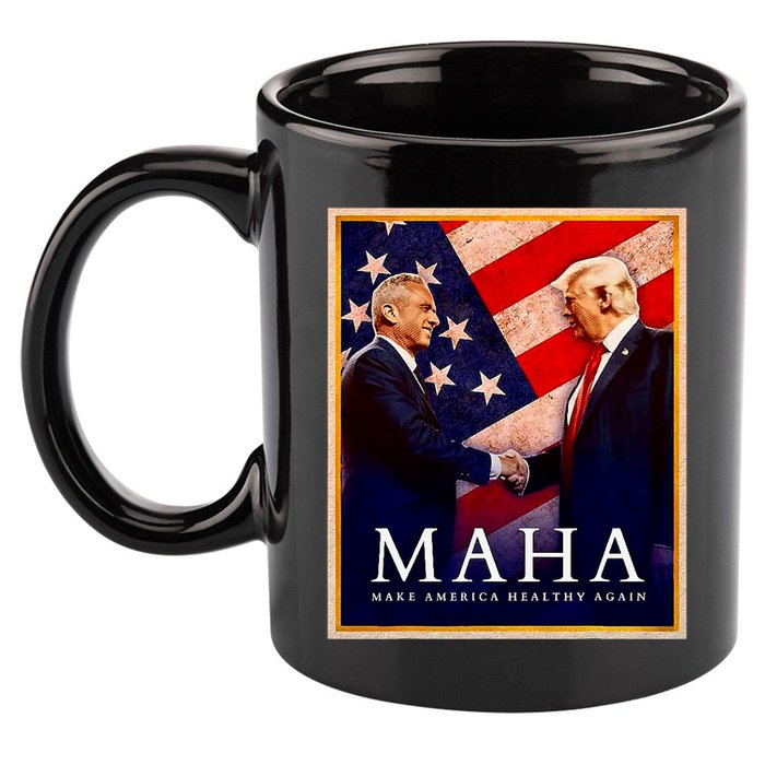Make America Healthy Maha 11oz C Handle Ceramic Mug