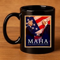 Make America Healthy Maha 11oz C Handle Ceramic Mug
