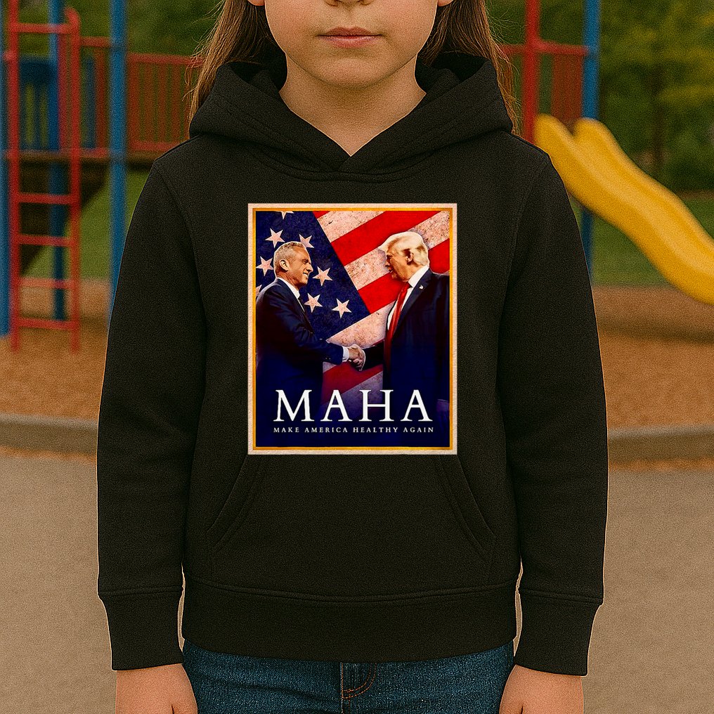 Make America Healthy Maha Kids Hoodie