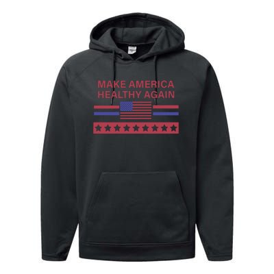 Make America Healthy Again Performance Fleece Hoodie