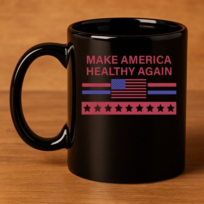 Make America Healthy Again 11oz C Handle Ceramic Mug