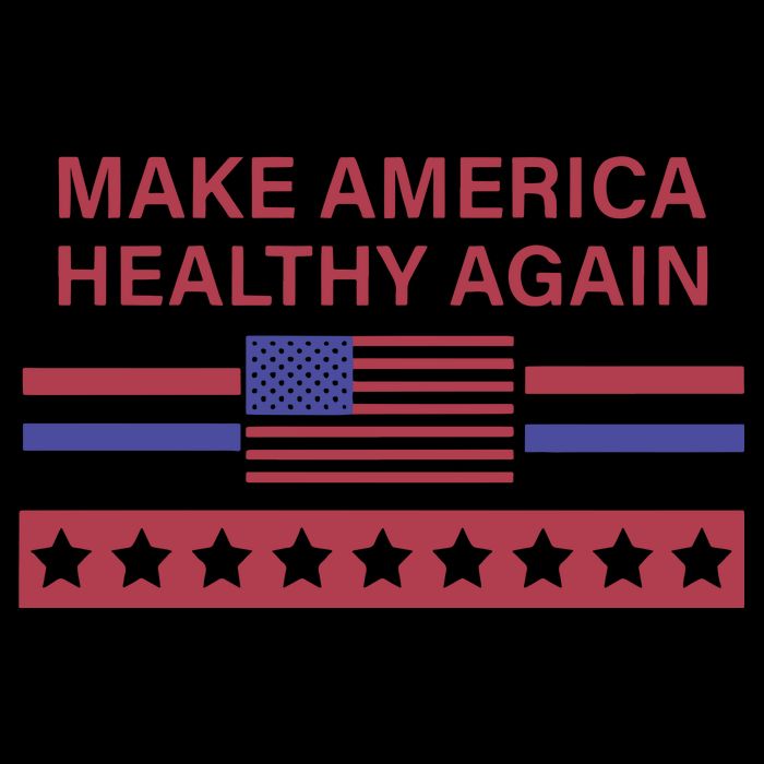 Make America Healthy Again Zip Tote Bag