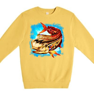 Mahi Hot Rod Fish Premium Crewneck Sweatshirt