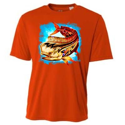 Mahi Hot Rod Fish Cooling Performance Crew T-Shirt