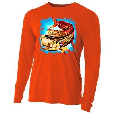 Mahi Hot Rod Fish Cooling Performance Long Sleeve Crew