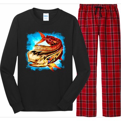 Mahi Hot Rod Fish Long Sleeve Pajama Set