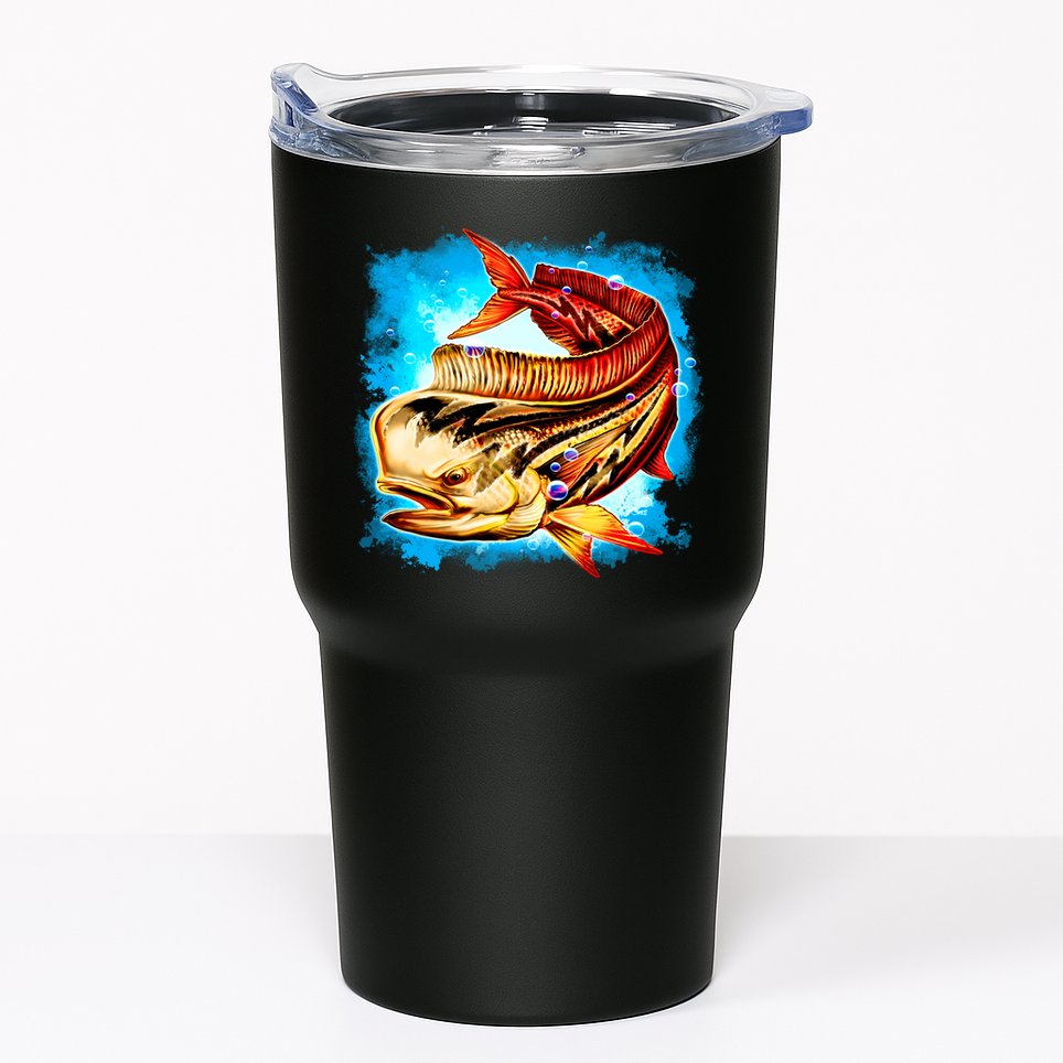 Mahi Hot Rod Fish Tumbler