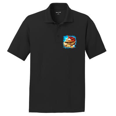 Mahi Hot Rod Fish PosiCharge RacerMesh Polo