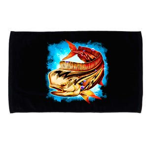 Mahi Hot Rod Fish Microfiber Hand Towel