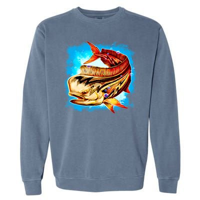 Mahi Hot Rod Fish Garment-Dyed Sweatshirt