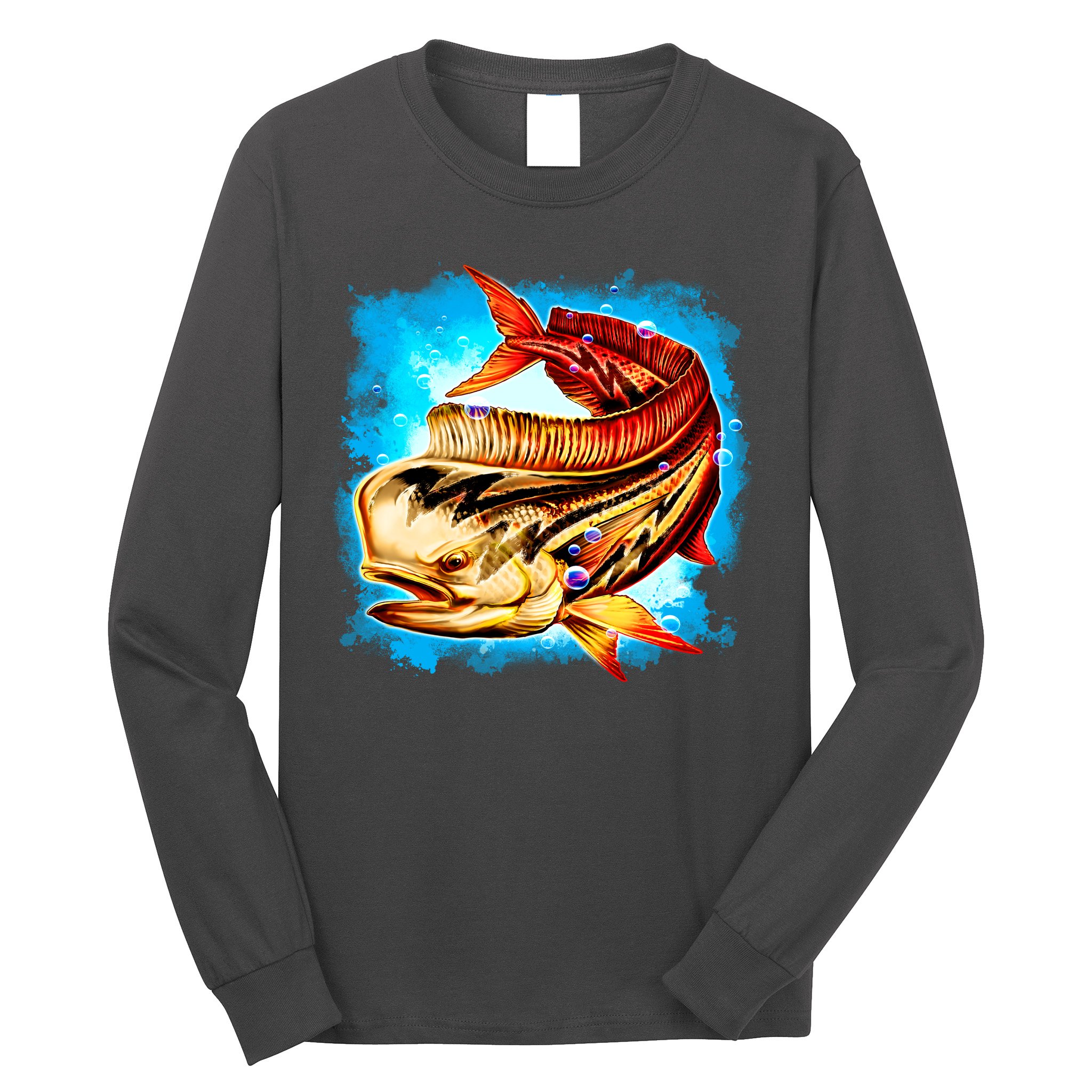 Mahi Hot Rod Fish Long Sleeve Shirt
