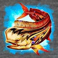 Mahi Hot Rod Fish Tall T-Shirt