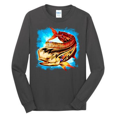 Mahi Hot Rod Fish Tall Long Sleeve T-Shirt