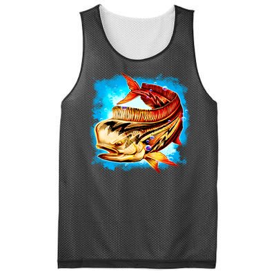 Mahi Hot Rod Fish Mesh Reversible Basketball Jersey Tank