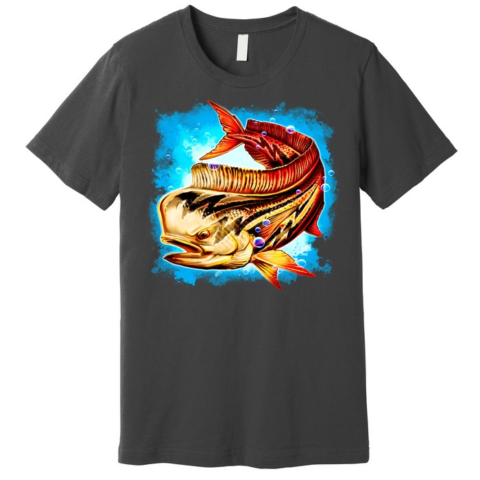 Mahi Hot Rod Fish Premium T-Shirt