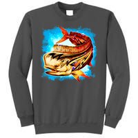 Mahi Hot Rod Fish Tall Sweatshirt