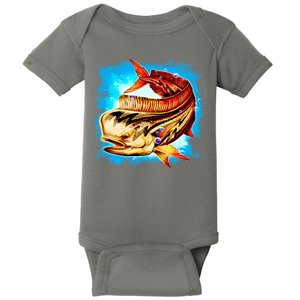 Mahi Hot Rod Fish Baby Bodysuit