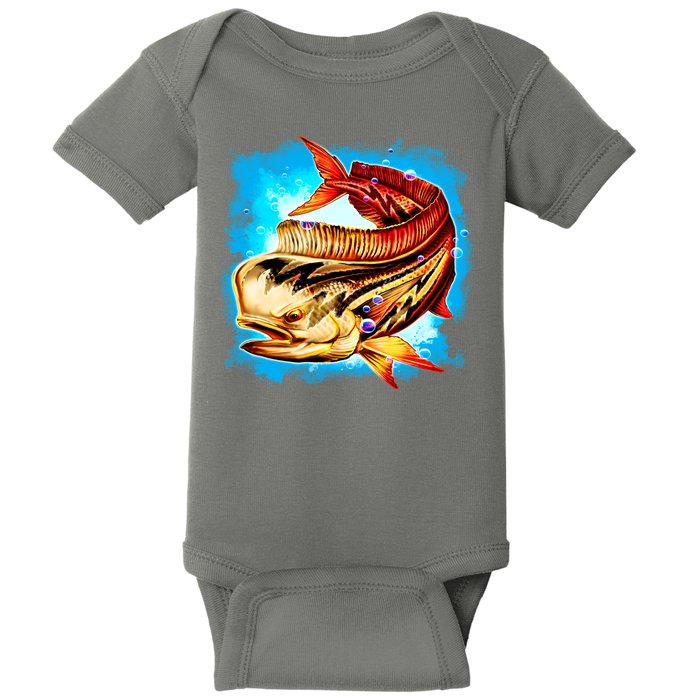 Mahi Hot Rod Fish Baby Bodysuit