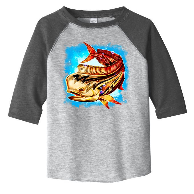 Mahi Hot Rod Fish Toddler Fine Jersey T-Shirt