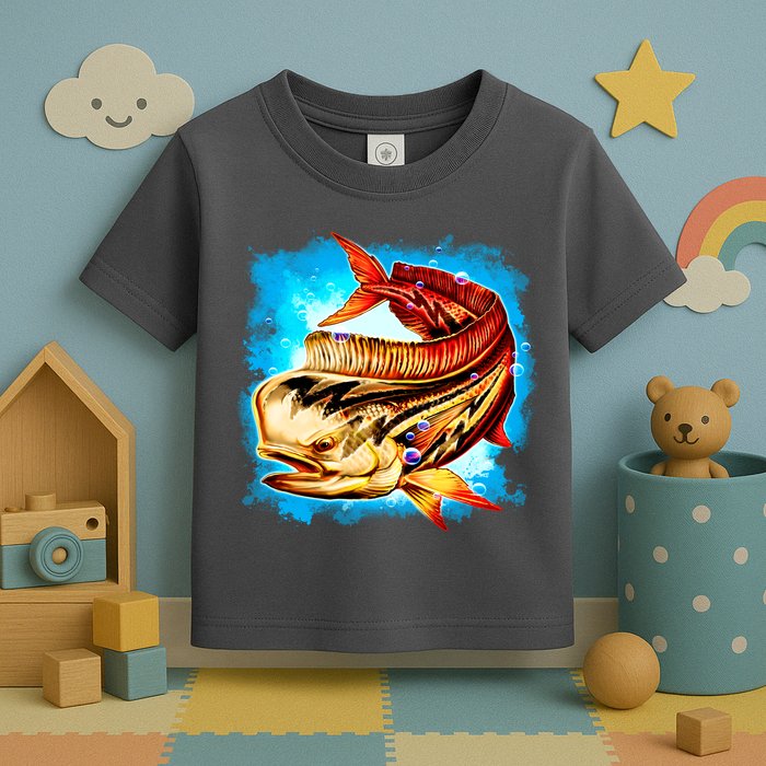 Mahi Hot Rod Fish Toddler T-Shirt