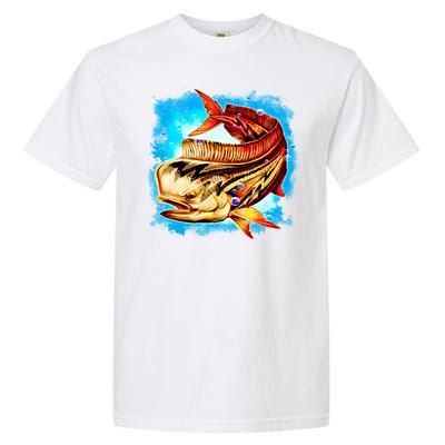 Mahi Hot Rod Fish Garment-Dyed Heavyweight T-Shirt