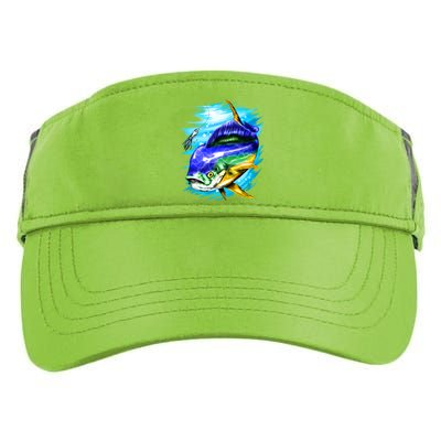 Mahi Mahi Fish Adult Drive Performance Visor