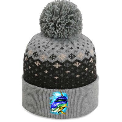 Mahi Mahi Fish The Baniff Cuffed Pom Beanie