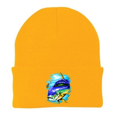 Mahi Mahi Fish Knit Cap Winter Beanie