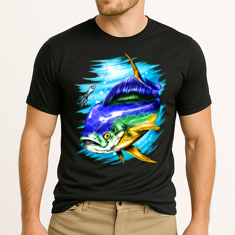 Mahi Mahi Fish Performance Shirt