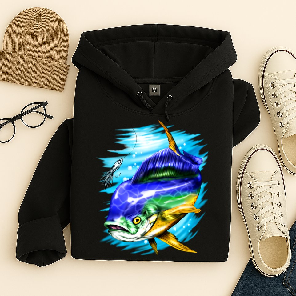 Mahi Mahi Fish Hoodie