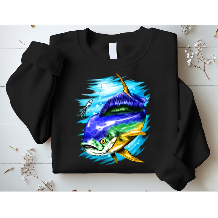 Mahi Mahi Fish Sweatshirt