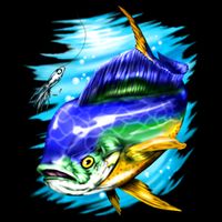 Mahi Mahi Fish Sweatshirt