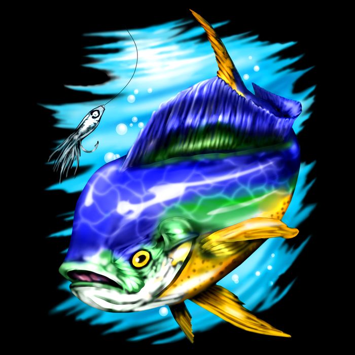 Mahi Mahi Fish Sweatshirt