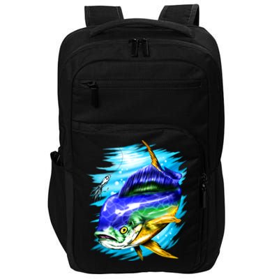 Mahi Mahi Fish Impact Tech Backpack